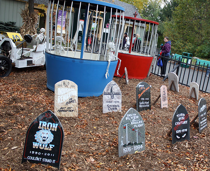 Fright Fest 2012 at Six Flags Great America, Gurnee, Illinois