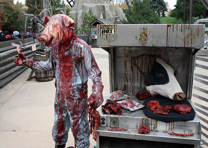 Fright Fest 2012 at Six Flags Great America, Gurnee, Illinois