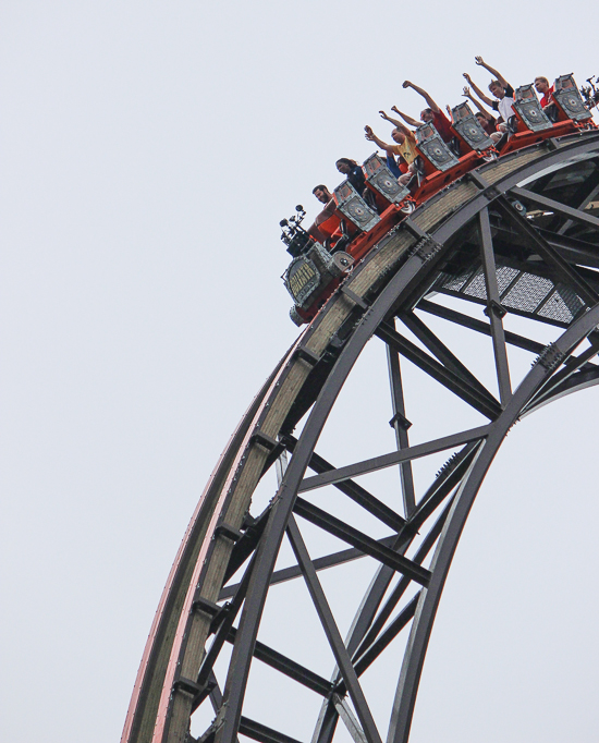 Goliath Media Day at Six Flags Great America, Gurnee, Illinois