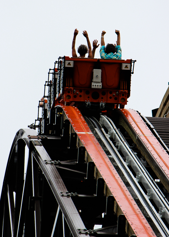 Goliath Media Day at Six Flags Great America, Gurnee, Illinois
