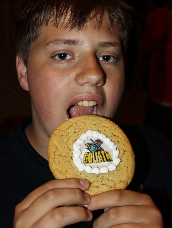 The New for 2014 Goliath Rollerciaster - Goliath Media Day at Six Flags Great America, Gurnee, Illinois