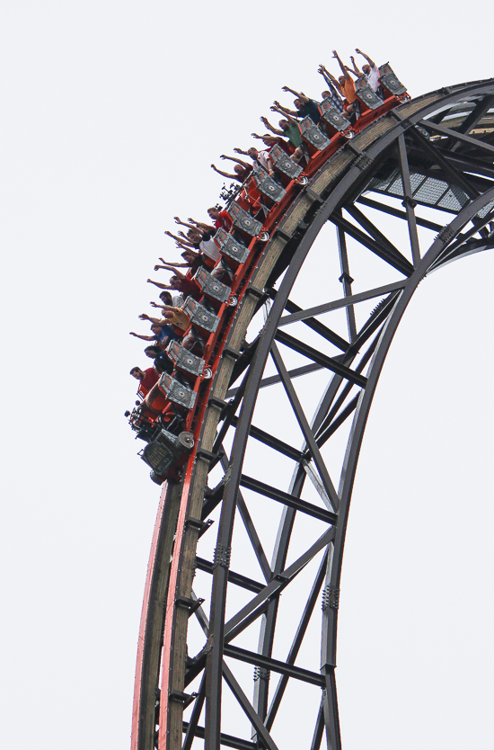 Goliath Media Day at Six Flags Great America, Gurnee, Illinois