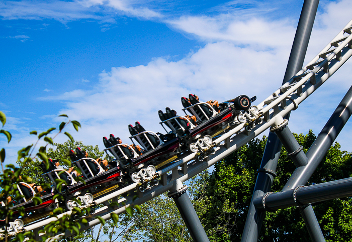 Maxx Force Roller Coaster at Six Flags Great America, Gurnee, Illinois