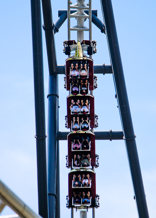 The Maxx Force  Rollercoaster at Six Flags Great America, Gurnee, Illinois