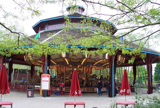 The International Carousel at Six Flags Kentucky Kingdom, Louisville, KY