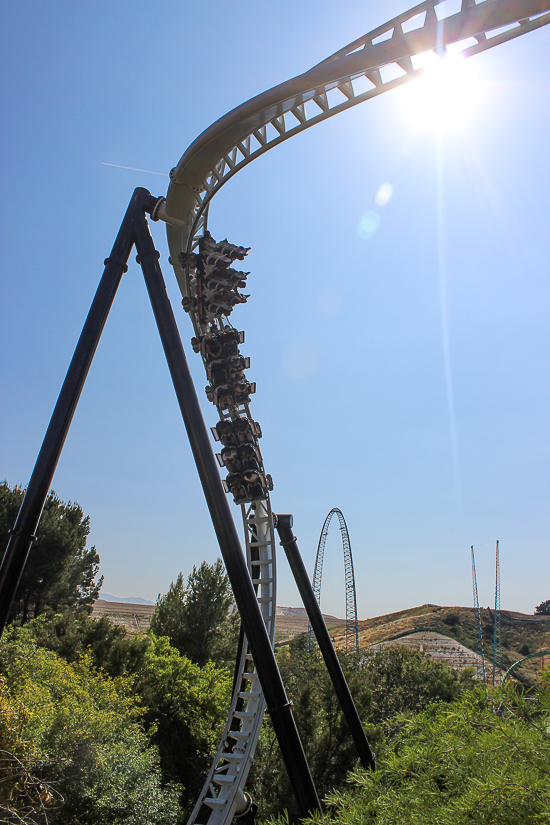  The Full Throttle rollercoaster - The American Coaster Enthusiasts Coaster Con 42 at Six Flags Magic Mountain in Valencia, California