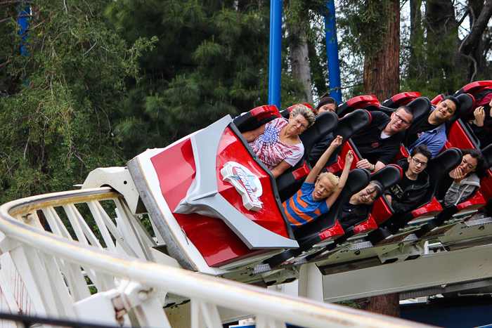The Great American Revolution Rollercoaster - American Coaster Enthusiasts Coaster Con 42 at Six Flags Magic Mountain in Valencia, California