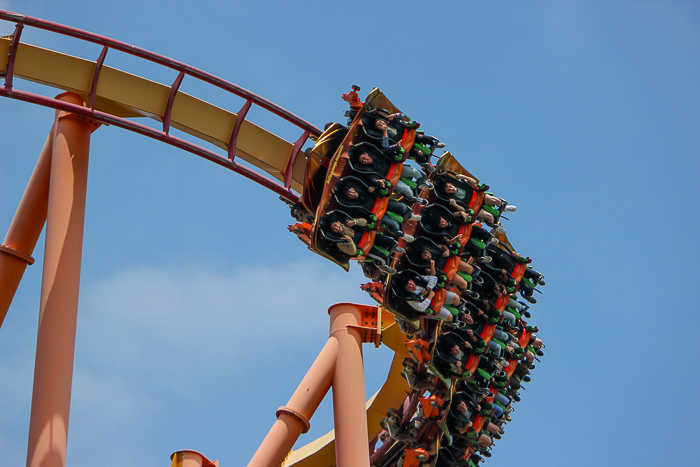 The Tatsu Roller Coaster - The American Coaster Enthusiasts Coaster Con 42 at Six Flags Magic Mountain in Valencia, California