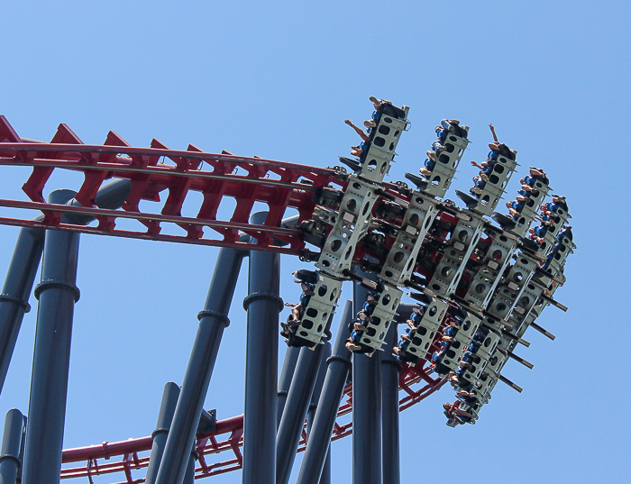 The X2 Rollercoaster - The American Coaster Enthusiasts Coaster Con 42 at Six Flags Magic Mountain in Valencia, California