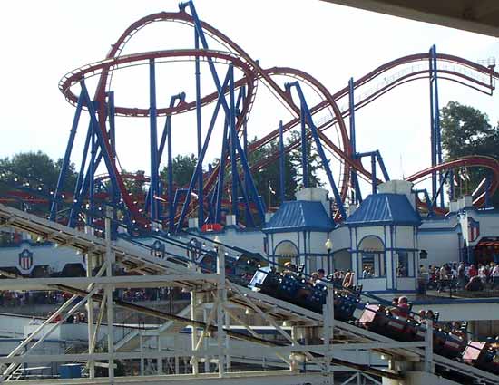 Superman Ultimate Flight & The Great American Scream Machine @ Six Flags Over Georgia