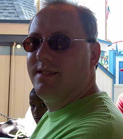 Paul Drabek on The Six Flags Railroad @ Six Flags Over Georgia