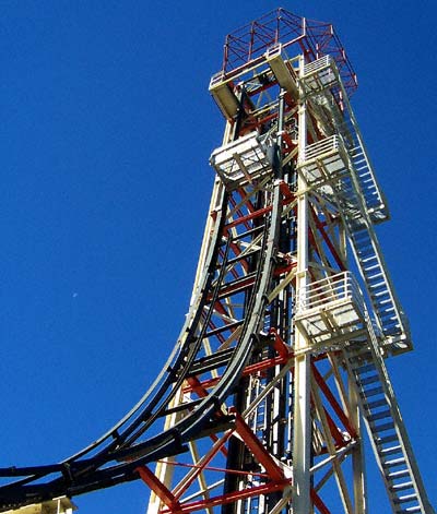 Freefall At Six Flags Over Georgia, Austell, GA