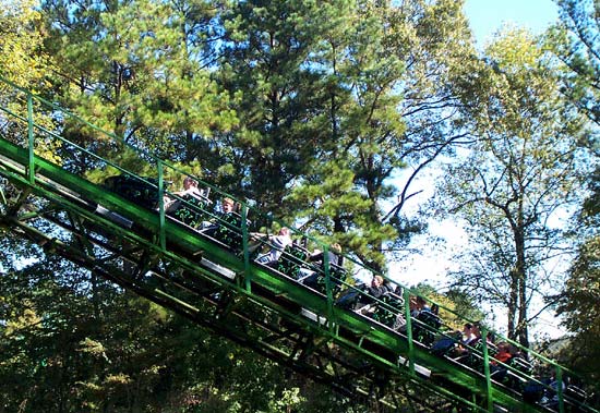 The Mindbender Rollercoaster At Six Flags Over Georgia, Austell, GA