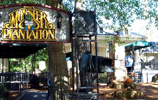 The Monster Plantation Dark Ride At Six Flags Over Georgia, Austell, GA