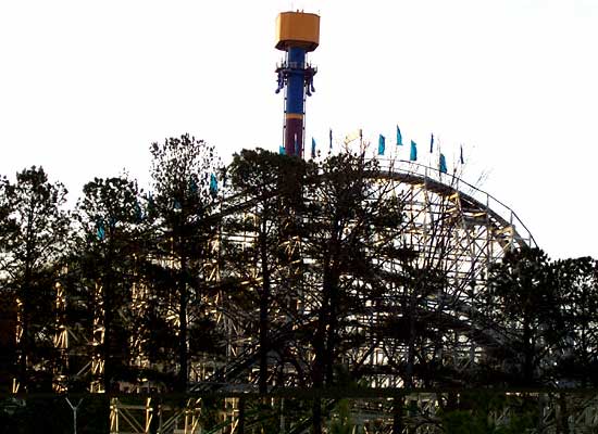 The Georgia Cyclone at Six Flags Over Georgia, Austell, GA