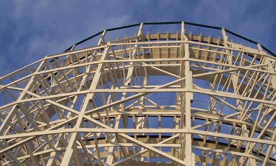 The Georgia Cyclone at Six Flags Over Georgia, Austell, GA