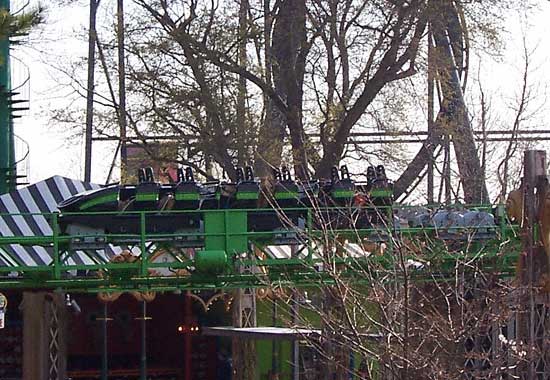 The Mindbender Rollercoaster at Six Flags Over Georgia, Austell, GA