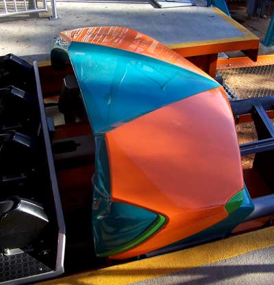 The new for 2006 Goliath Hypercoaster at Six Flags Over Georgia, Austell, GA