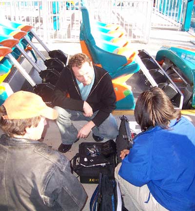 The new for 2006 Goliath Hypercoaster at Six Flags Over Georgia, Austell, GA