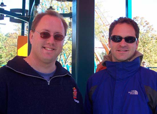The new for 2006 Goliath Hypercoaster at Six Flags Over Georgia, Austell, GA