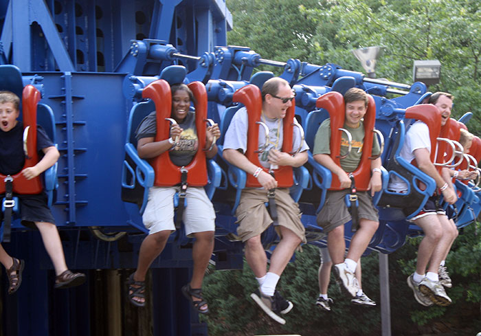 Acrophobia at Six Flags Over Georgia, Austell, Georgia