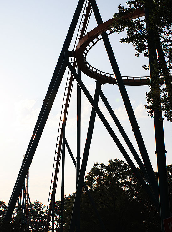 The Goliath Rollercoaster at Six Flags Over Georgia, Austell, Georgia