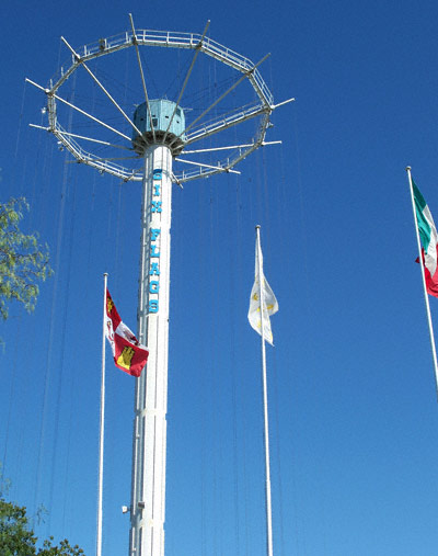 The Texas Chute Out at Six Flags Over Texas, Arlington, TX