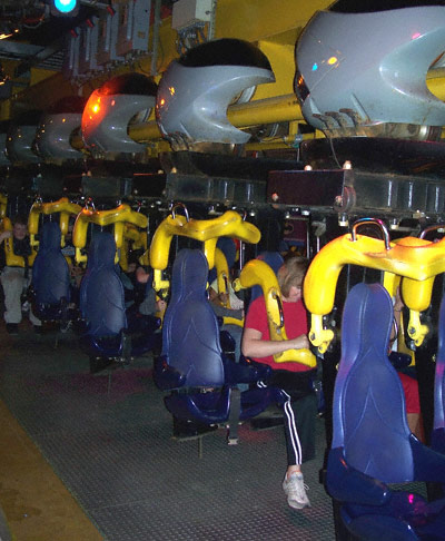 Batman The Ride at Six Flags Over Texas, Arlington, TX