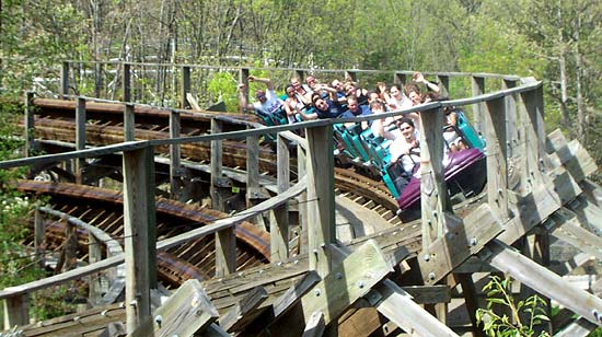 The Boss Rollercoaster at Six Flags St. Louis