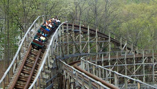 The Boss Rollercoaster at Six Flags St. Louis