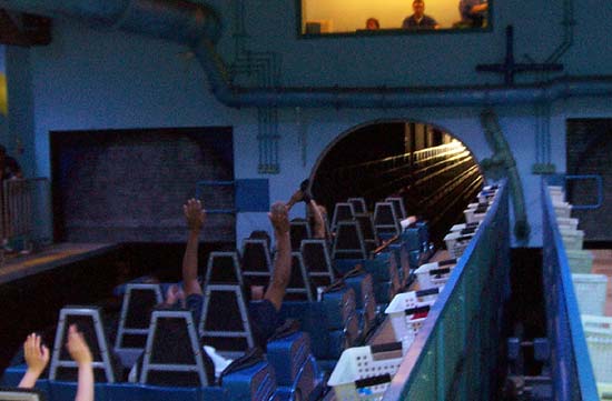 Mr. Freeze Rollercoaster at Six Flags St. Louis