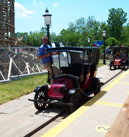 The Moon Cars at Six Flags St. Louis, Eureka, Missouri