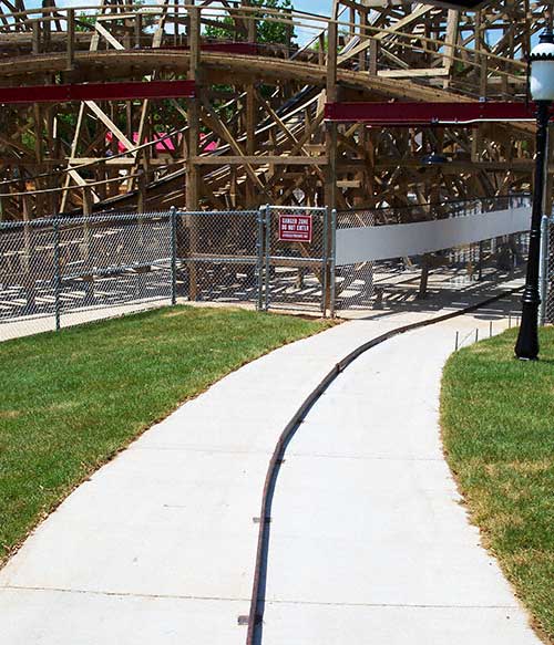 The Moon Cars at Six Flags St. Louis, Eureka, Missouri