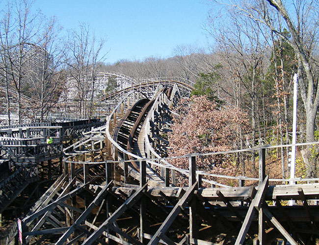 The Boss Rollercoaster at Six Flags St. Louis, Eureka, MO
