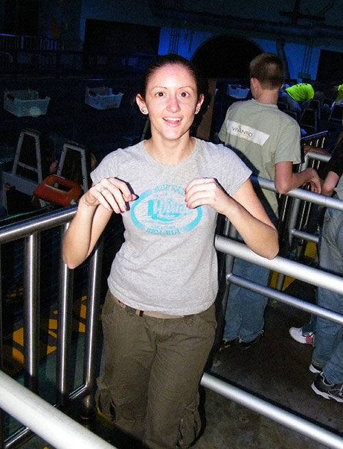 The Mr. Freeze Rollercoaster at Six Flags St. Louis, Eureka, MO