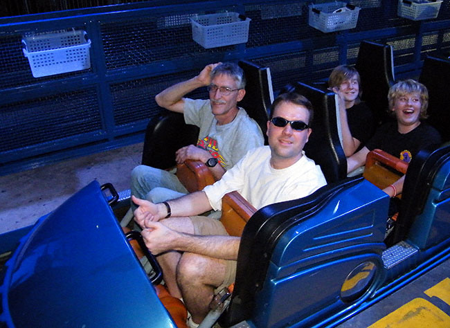 The Mr. Freeze Rollercoaster at Six Flags St. Louis, Eureka, MO