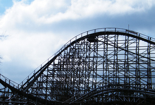 The Evel Knievel Rollercoaster at Six Flags St. Louis, Eureka, Missouri