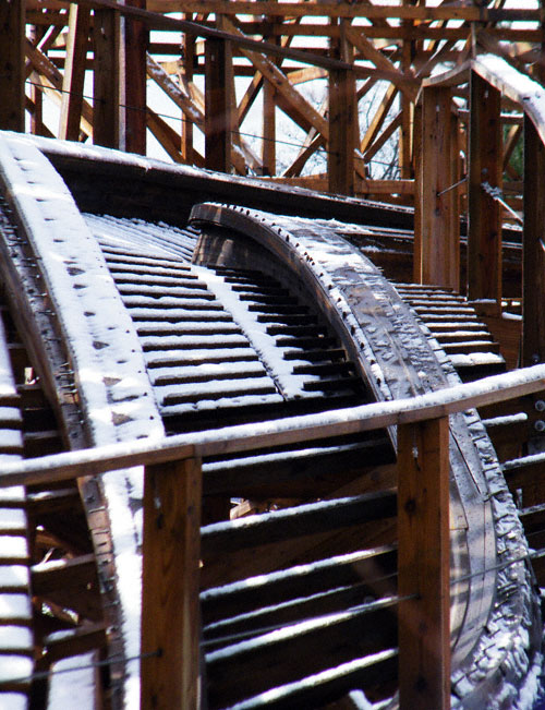 The Evel Knievel Rollercoaster at Six Flags St. Louis, Eureka, Missouri