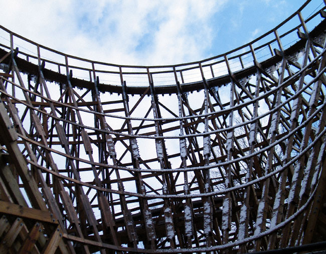 The Evel Knievel Rollercoaster at Six Flags St. Louis, Eureka, Missouri
