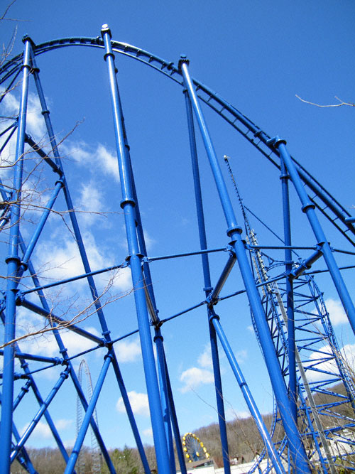 Mr. Freeze Roller Coaster at Six Flags St. Louis, Eureka, Missouri