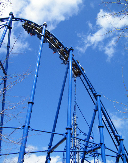 Mr. Freeze Roller Coaster at Six Flags St. Louis, Eureka, Missouri