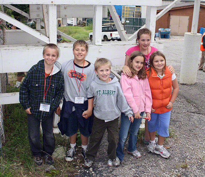 The Screaming Eagle Roller Coaster walk back during the Daredevil Daze Enthusiast Event at Six Flags St. Louis, Eureka, Missouri