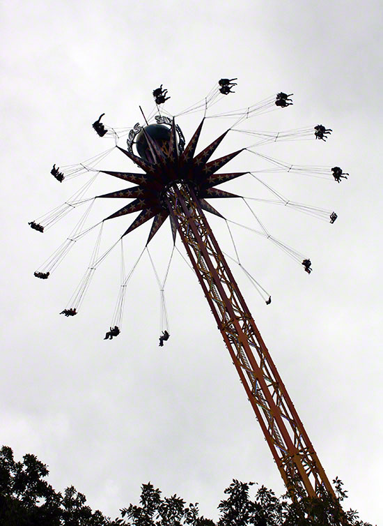 The Sky Screamer at Daredevil Daze Enthusiast Event at Six Flags St. Louis, Eureka, Missouri