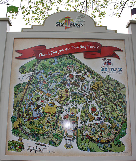 Six Flags Saint Louis Map semashow com - SFStL 4 15 2011 6 