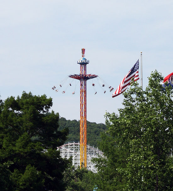 The New For 2011 Sky Screamer at Six Flags St. Louis, Eureka, Missouri