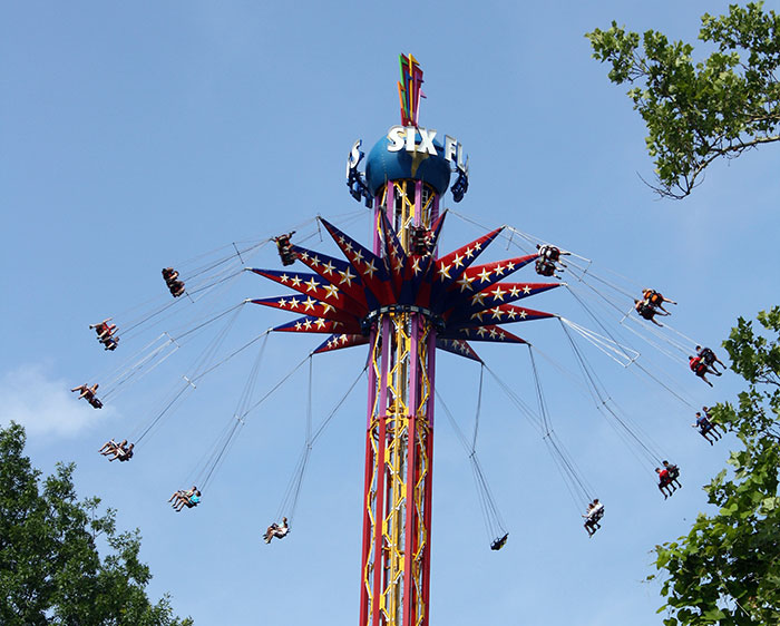 The New For 2011 Sky Screamer at Six Flags St. Louis, Eureka, Missouri