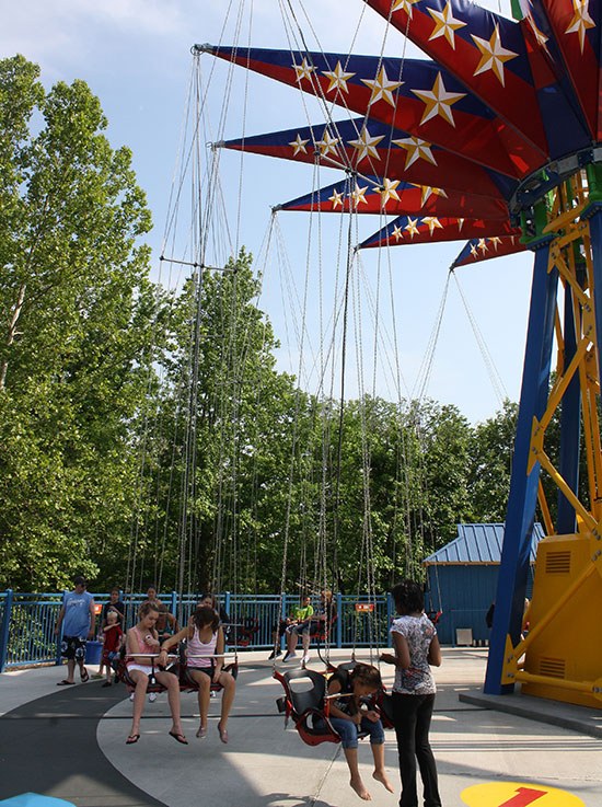 The New For 2011 Sky Screamer at Six Flags St. Louis, Eureka, Missouri