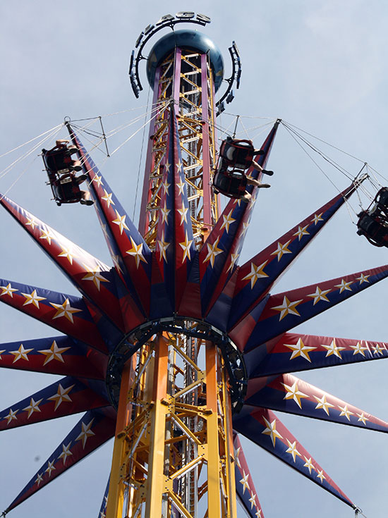 The New For 2011 Sky Screamer at Six Flags St. Louis, Eureka, Missouri