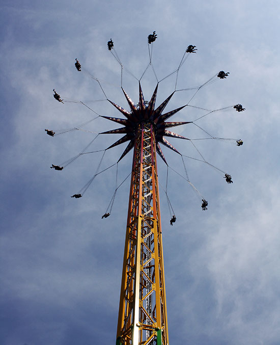 The New For 2011 Sky Screamer at Six Flags St. Louis, Eureka, Missouri