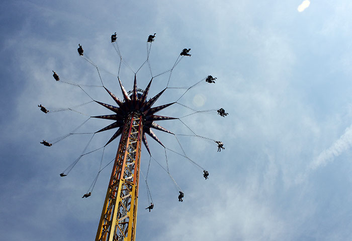 The New For 2011 Sky Screamer at Six Flags St. Louis, Eureka, Missouri